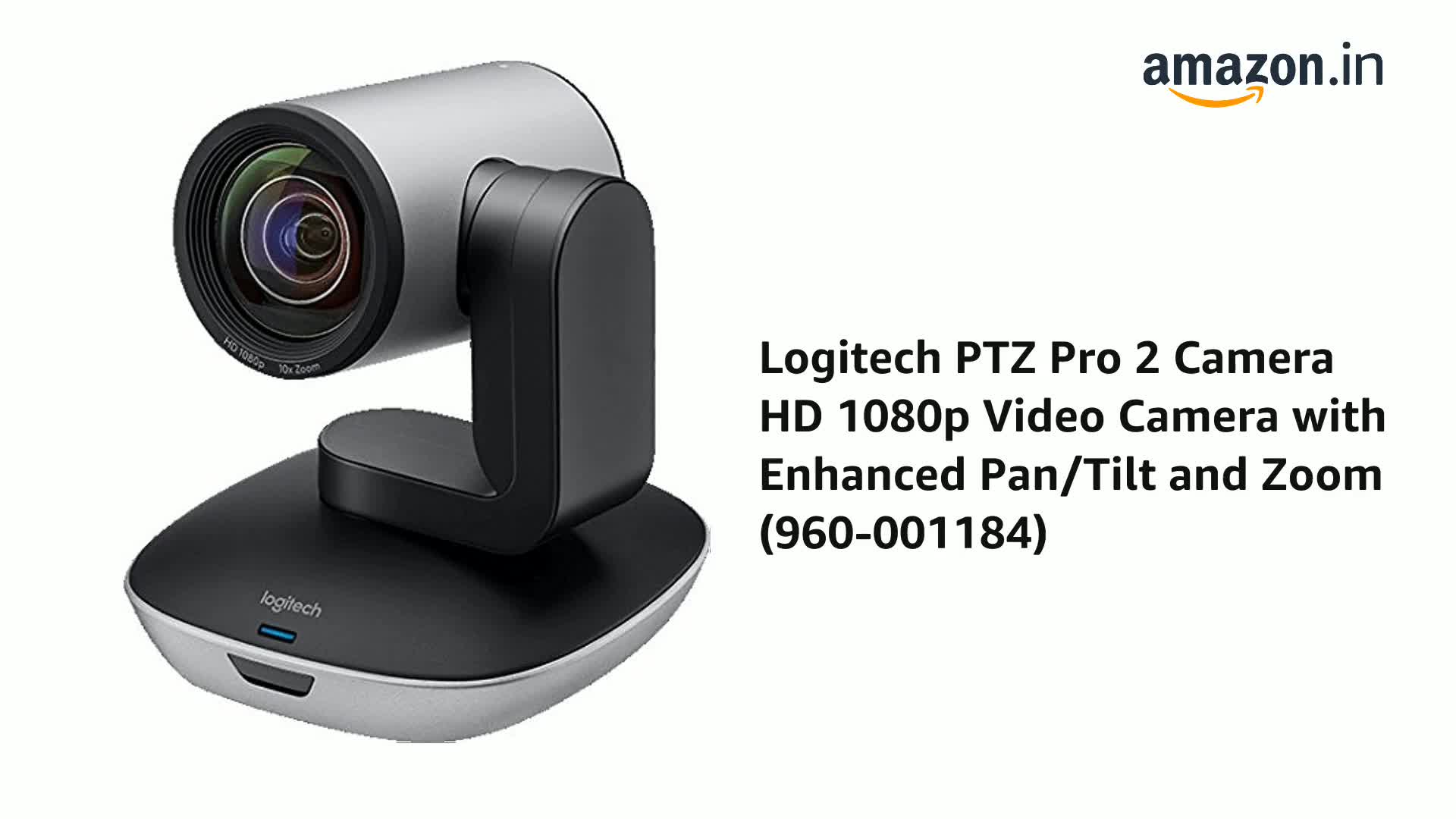 Amazon.in: Buy Logitech PTZ Pro 2 Camera HD 1080p Video Camera