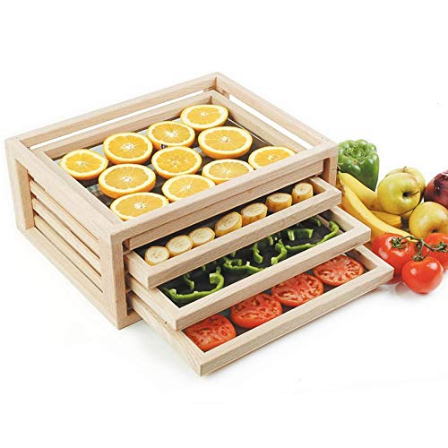Oven and Sun Handmade Wood Food Drying Dehydrating...