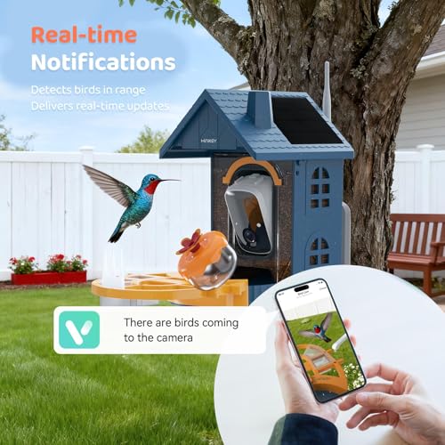 Smart Bird Feeder with Camera Outdoor Birdhouse - image 5