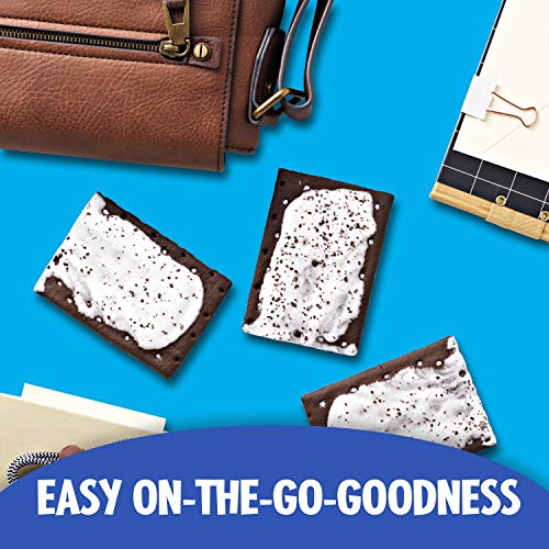 Image of Pop-Tarts Breakfast Toaster Pastries, Frosted Cookies and Creme Flavored, 21.1 oz (12 Count)