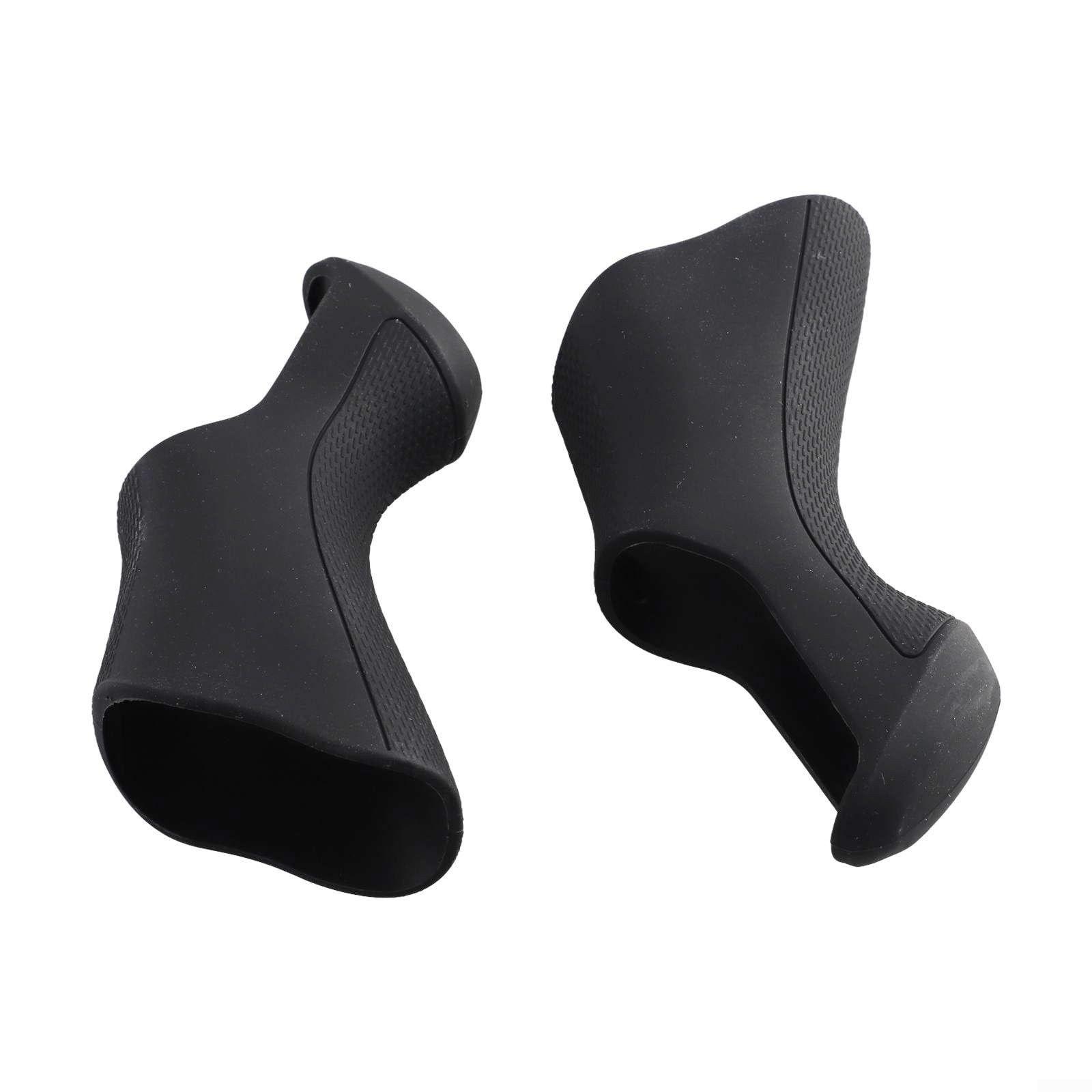 Copri leva del freno in gomma nera compatibile con ULTEGRA per DI2 ST-6870 Set di ricambio per biciclette da strada per un migliore controllo e comfort, adatto a tutte le condizioni atmosferiche di