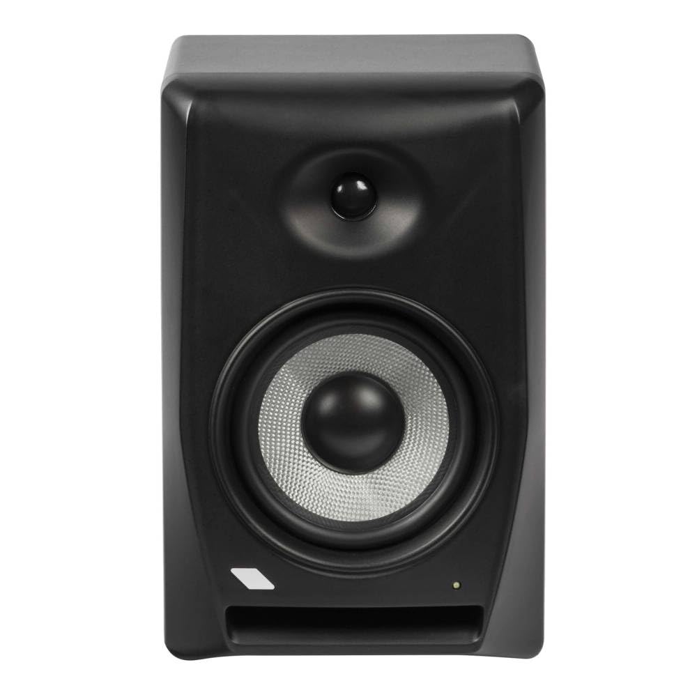 PROEL EIKON EK8NF - Coppia Monitor Audio da Studio Professionale bi-amplificato in Classe AB da 45+75 W, Nero