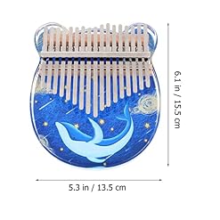 MAJESTE Kalimba Débutants Kit 17 Touches Pouce Piano Petits Doigts Piano Instrument De Musique Pouce Piano Portable… - Les Beatles, Paul McCartney, John Lennon, RIngo Starr, George Harrison MAJESTE Kalimba Débutants Kit 17 Touches Pouce Piano Petits Doigts Piano Instrument De Musique Pouce Piano Portable… – Image 2