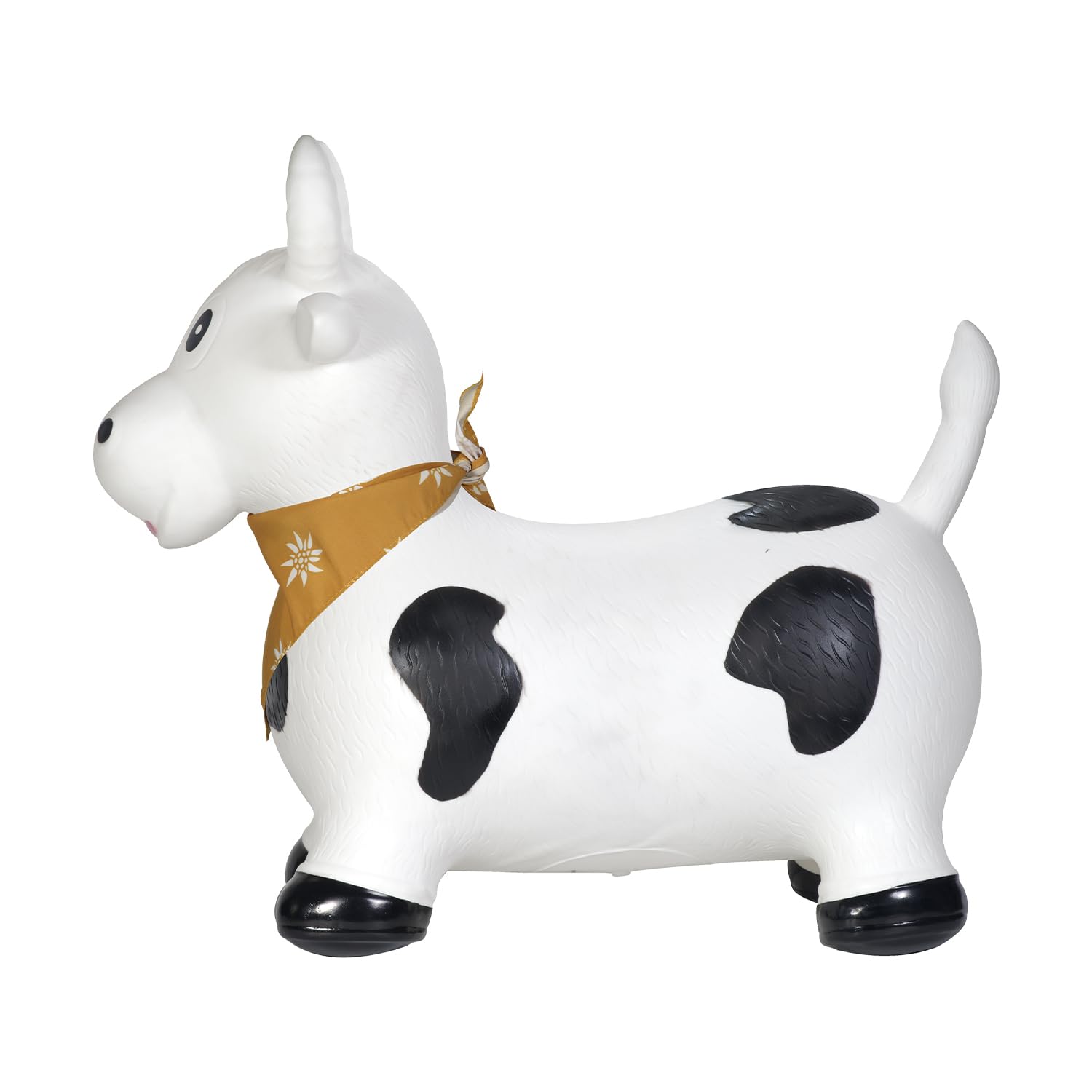 Kindsgut Animal para Saltar, Animal de Salto, Saltar, Vaca, brincar, para Bebes & niño pequeño, Inflable, con inflador, Unisex