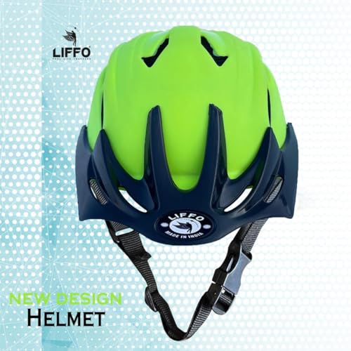 Image of Liffo Skating Guard Skating Kit Protective Skating Guard Kit for Skating, Cycling, Running for Kids,Boys,Girls,Men & Women (HSG) (HP-Green, M)