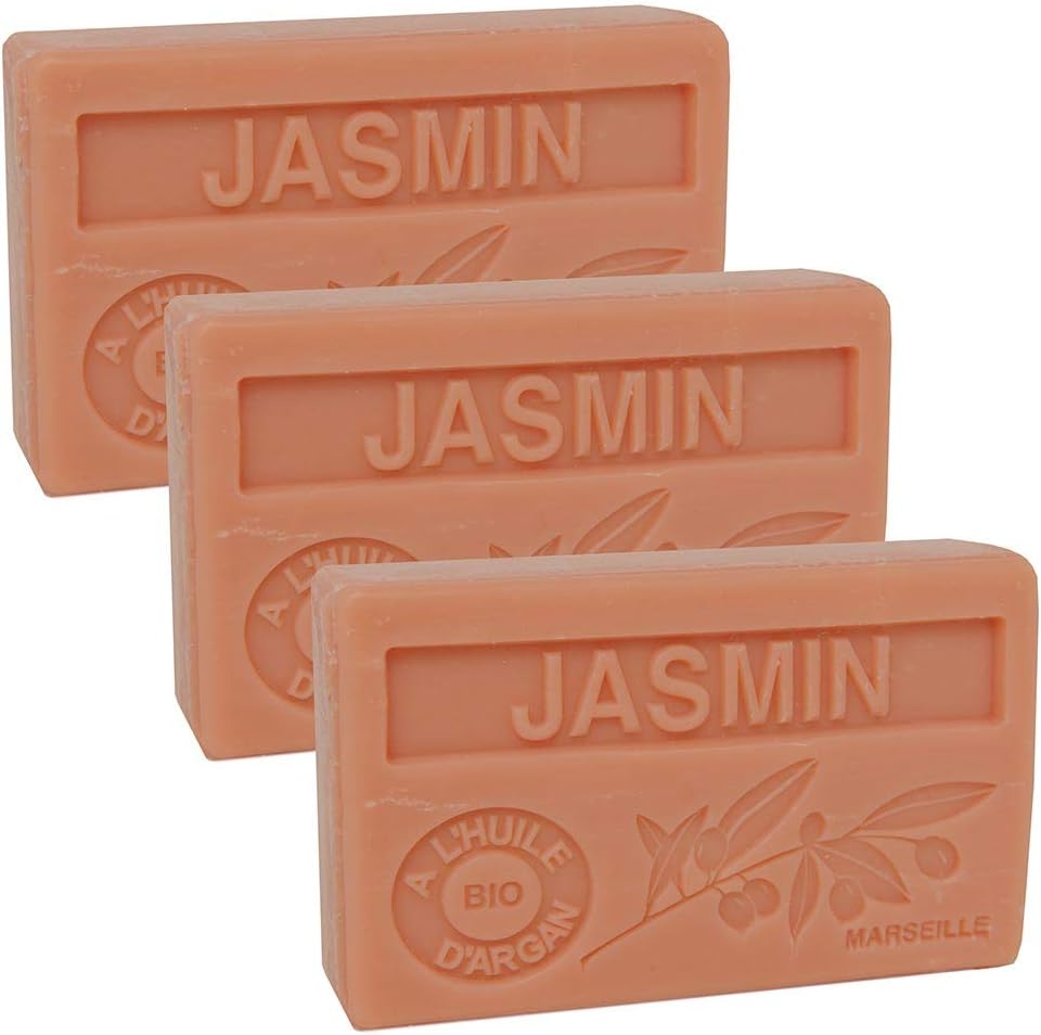 Maison du Savon - Set of 3 Arganoil Soaps 100g - JASMINE