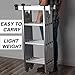 OxGord Aluminum-Multi-Folding-Ladder - Lightweight and Safety-Heavy-Duty Extension, Dual-Height 12.5 feet, 330 lb. Max Capacity