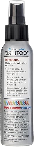 Miniatura 2 de #1 Spray desodorante para pies y zapatos - Natural y 100% seguro más eficaz para todos los zapatos y pies - Menta fresca y árbol de Té desodorizador
