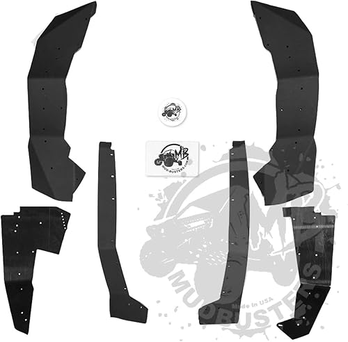 Miniatura 9 de Guardabarros Super Max para 2021+ Can-Am Commander (no XMR)