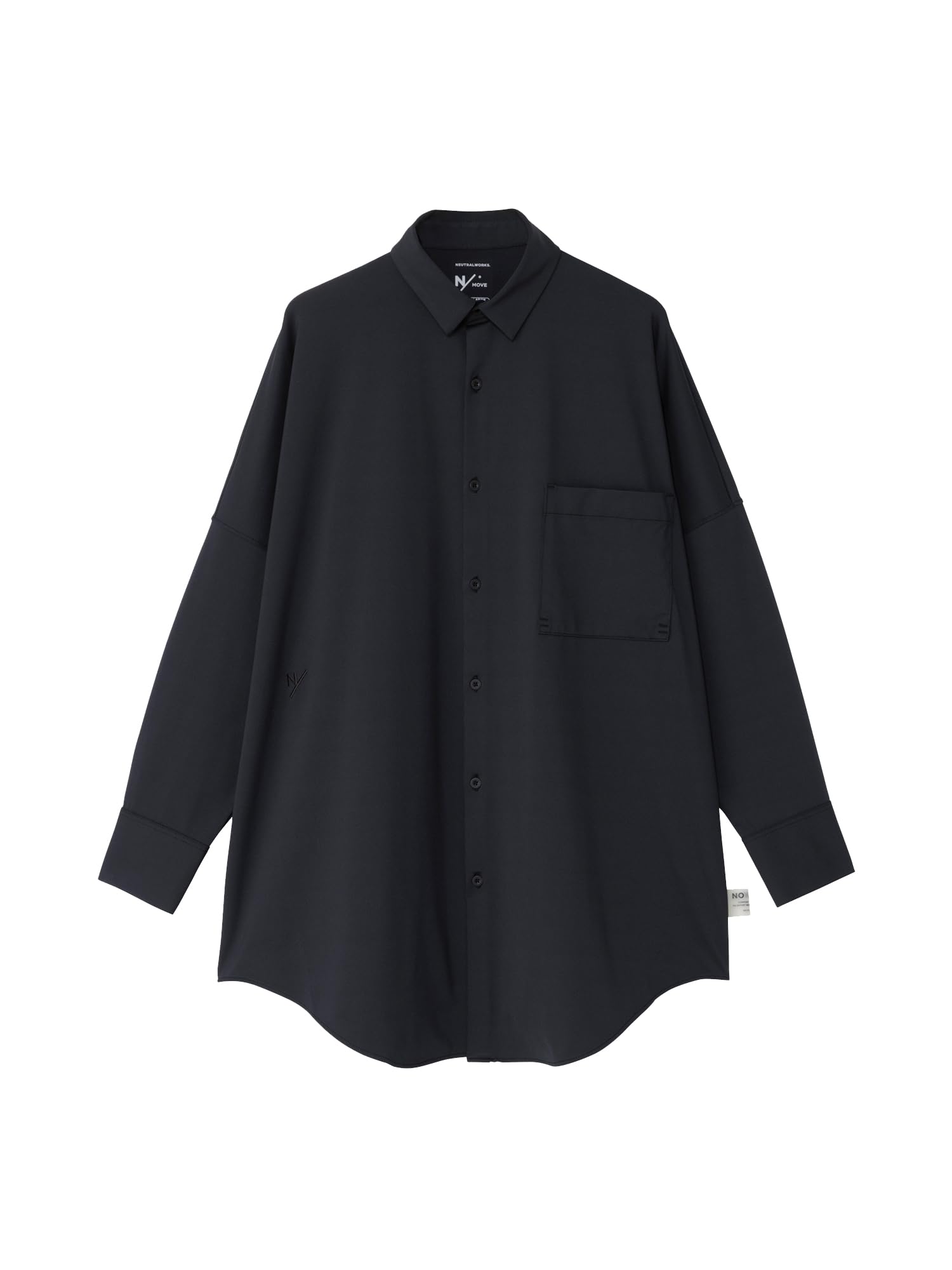 Amazon.co.jp: [NEUTRALWORKS.] NOWTER/RUSH SHIRTS ブラック S