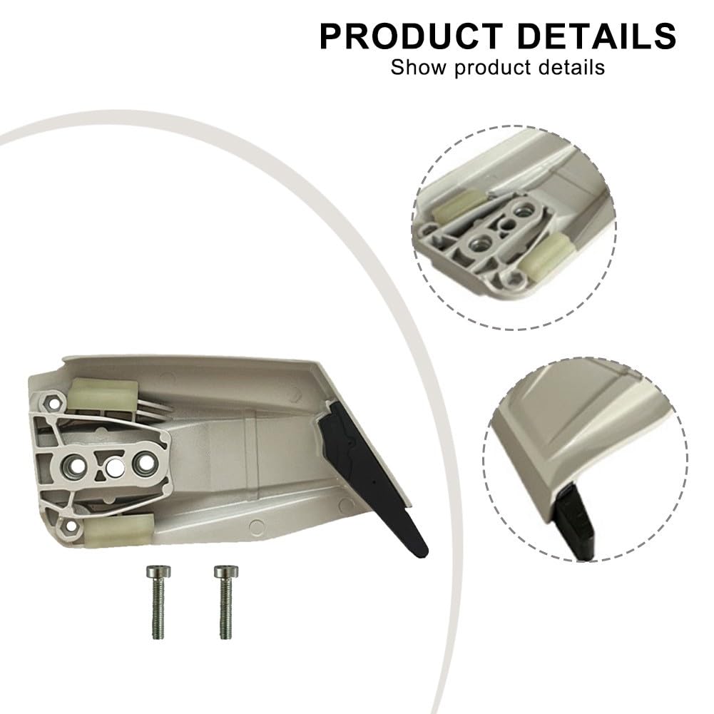 FACAIIO Tapa de Embrague MS462, MS462C para M, MS500i - Presión de Placa guía metálica para reemplazo, 20,6 x 13,2 x 3,2 cm, para Modelos de Motosierra