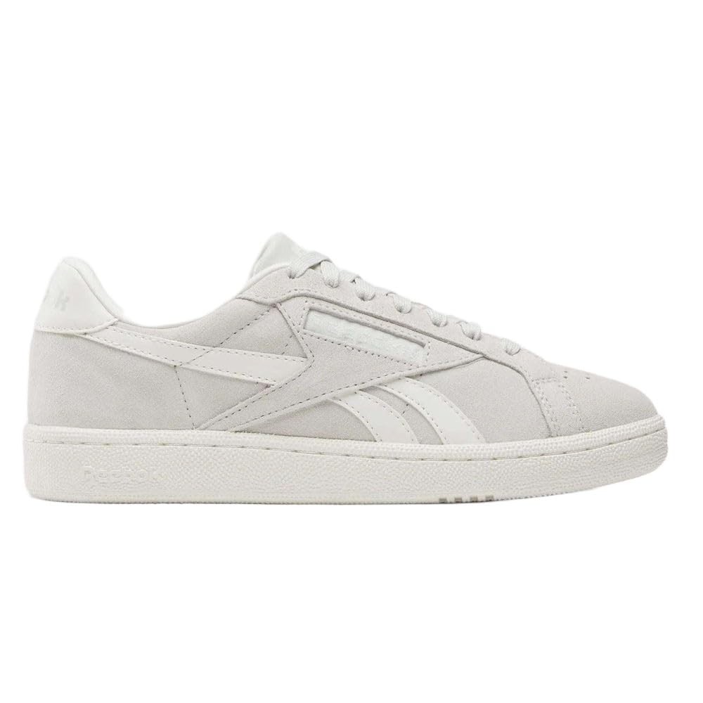 Reebok Zapatillas Deportivas Club C Grounds UK para Mujer, Color Gris Suave, Tiza y Tiza, Talla 40,​5 EU