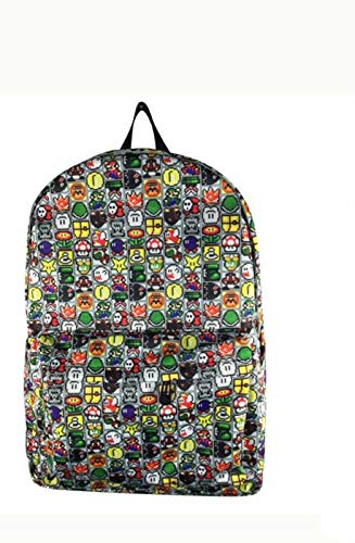 YUNMEI Paquete Juego Mario Dibujos Animados Super Bros Yoshi Toad Boo Bowser Kirby Graffiti