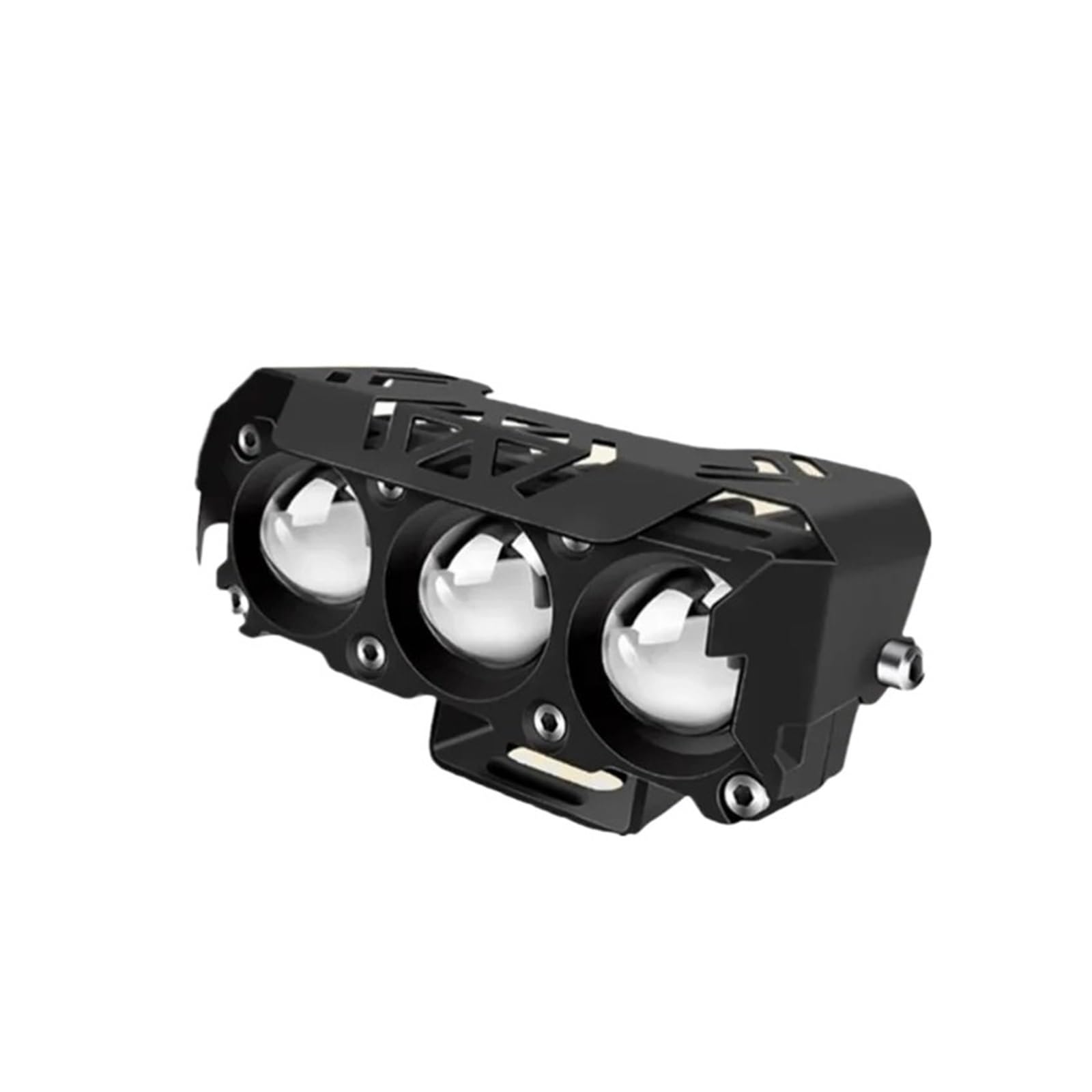 Foco LED Para Motocicleta Faros Antiniebla Haz Alto/bajo Doble Color Coches Camiones Para SUV Para UTV 12V 24V Para Minilente Conducción Faros De Motocicleta