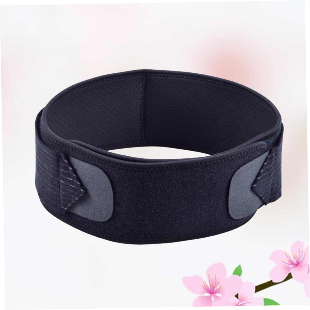 HAPINARY Pregnancy Bump Strap-seat Maternity Belly Band Pelvic Corrector Abdominal Belt for Postpartum Black m