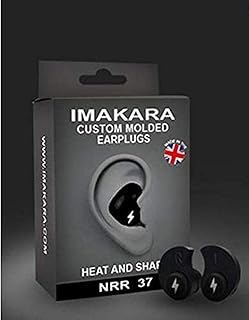 Custom Molded Earplugs, Soundproof earplugs Comfortable Hearing Protection for Shooting, Travel, Swimming, Sleeping,Work and Concerts