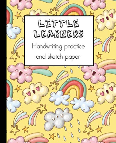 Little learners handwriting practice and sketch paper: Learning ...