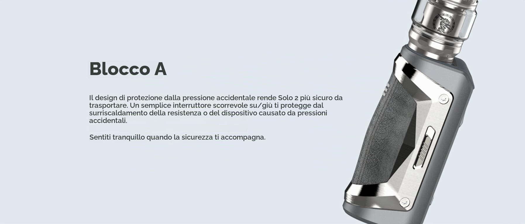 GEEKVAPE S100 Aegis Solo 2 Kit 100W BOX MOD Vape con Z Subohm 2021 serbatoio 5.5ml Z Coil vaporizzatore Senza nicotina