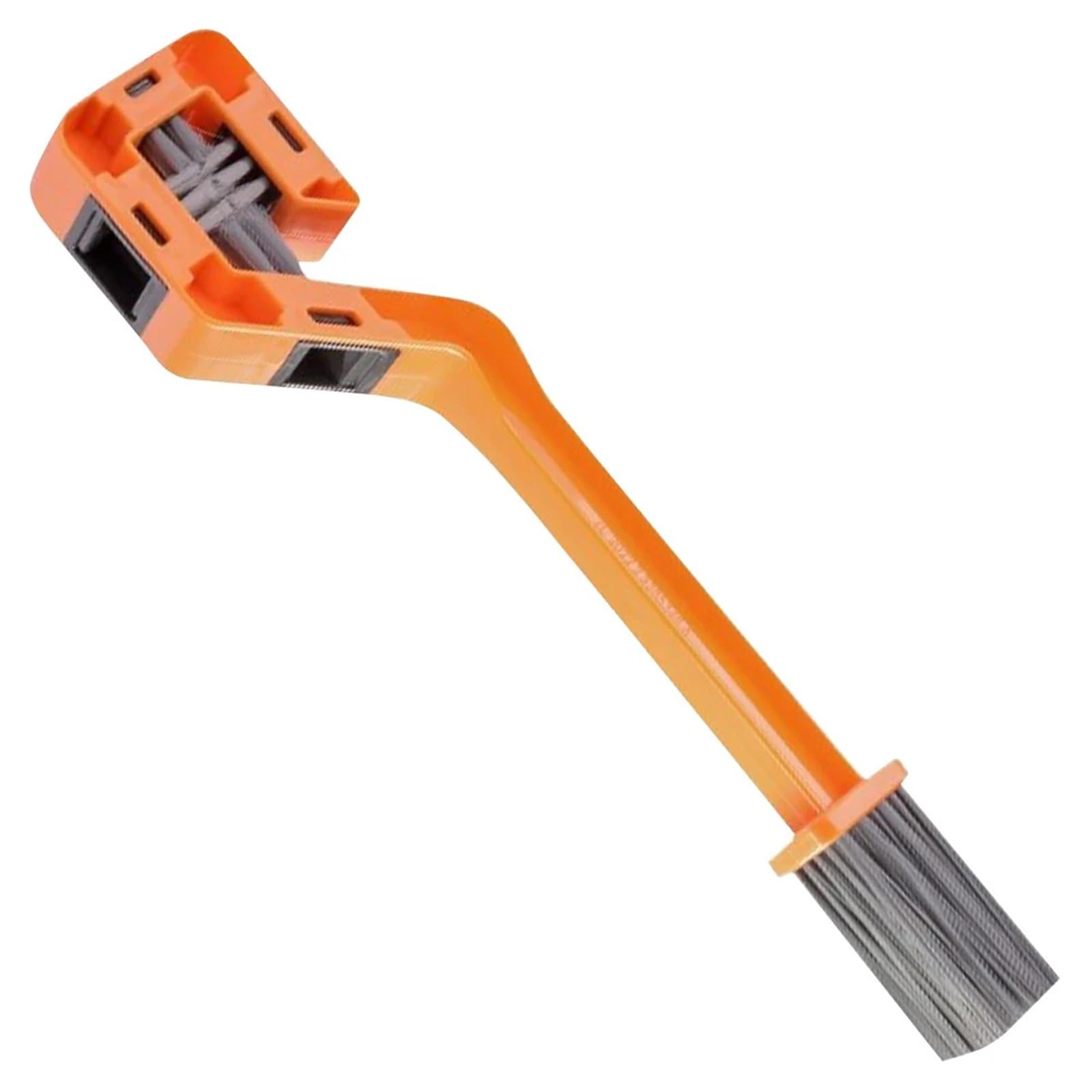 Flywheel Tools Motorcycle Chain Brush Double Head Bike Brush Cleaner Flywheel Brush Washer Portable Bicycle/Moto Clean Tools(N)