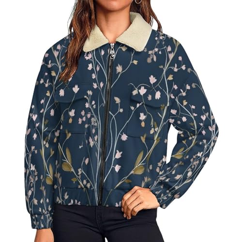 Abrigo de invierno sherpa que combate el frío con suavidad y diseño informal