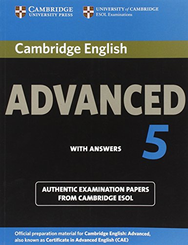 Cambridge English Advanced 5 Student's Book with Answers (CAE Practice Tests)