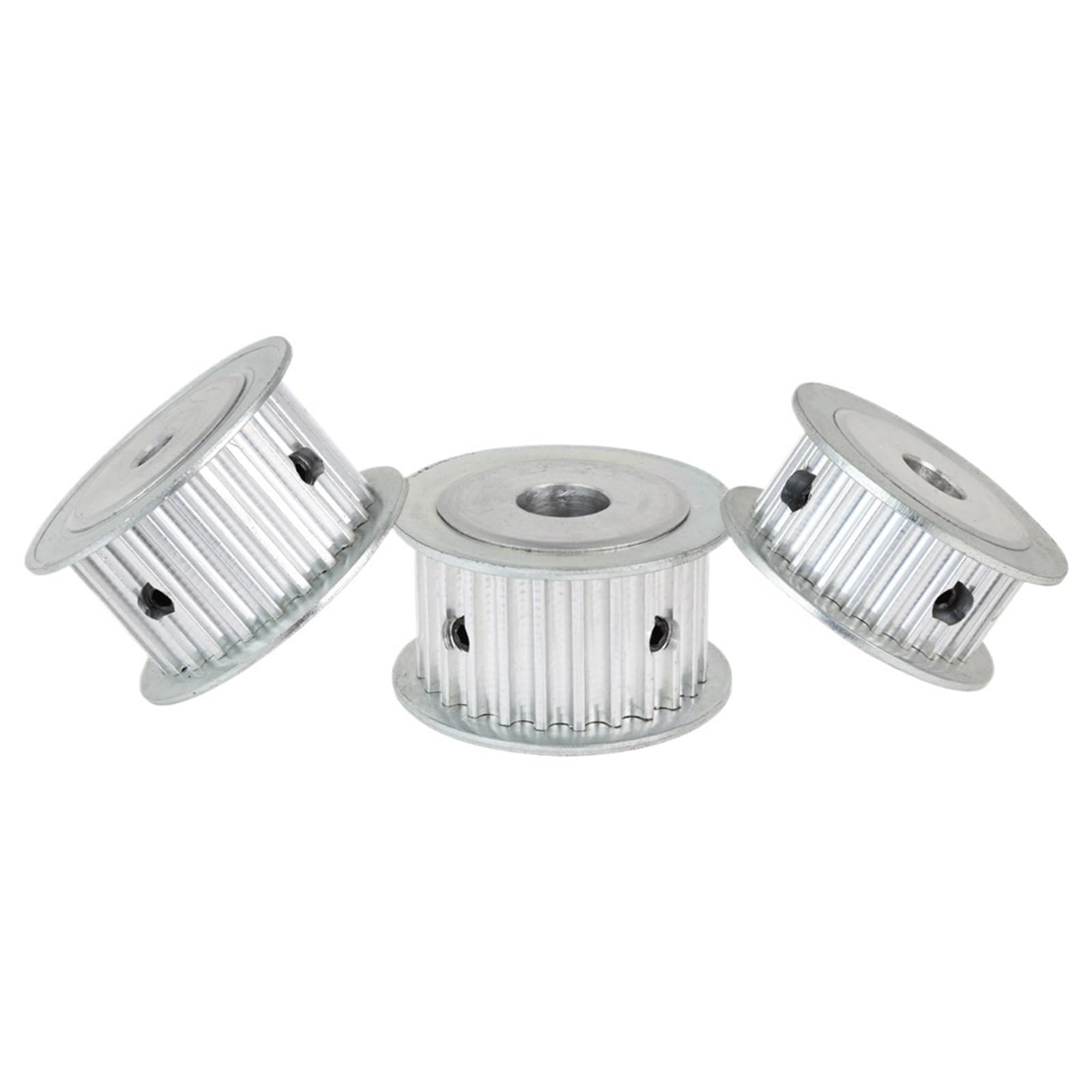 Poulie en aluminium 5M-25T AF pour courroie de 15 mm avec alésage 10 mm - 7