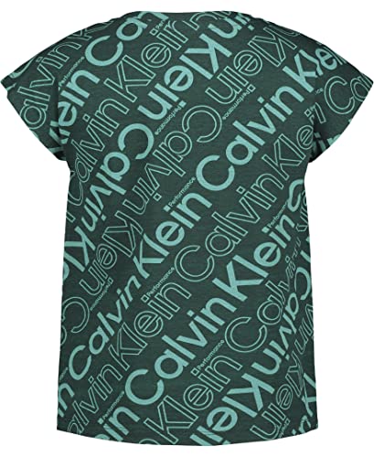 Image of Calvin Klein Girls Short Sleeve Active Legacy Logo T-Shirt