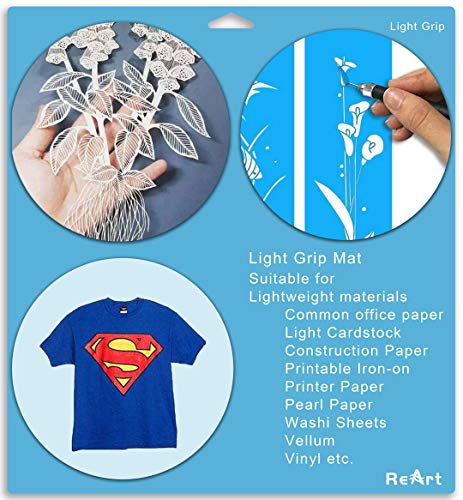 ReArt Cutting Mat Variety 6 Packs for Silhouette Cameo 4/3/2/1 - Strong Grip, Standard Grip, Light Grip, 12in x 12in x 3 Packs, 12in x 24in x 3 Packs. - Image 4