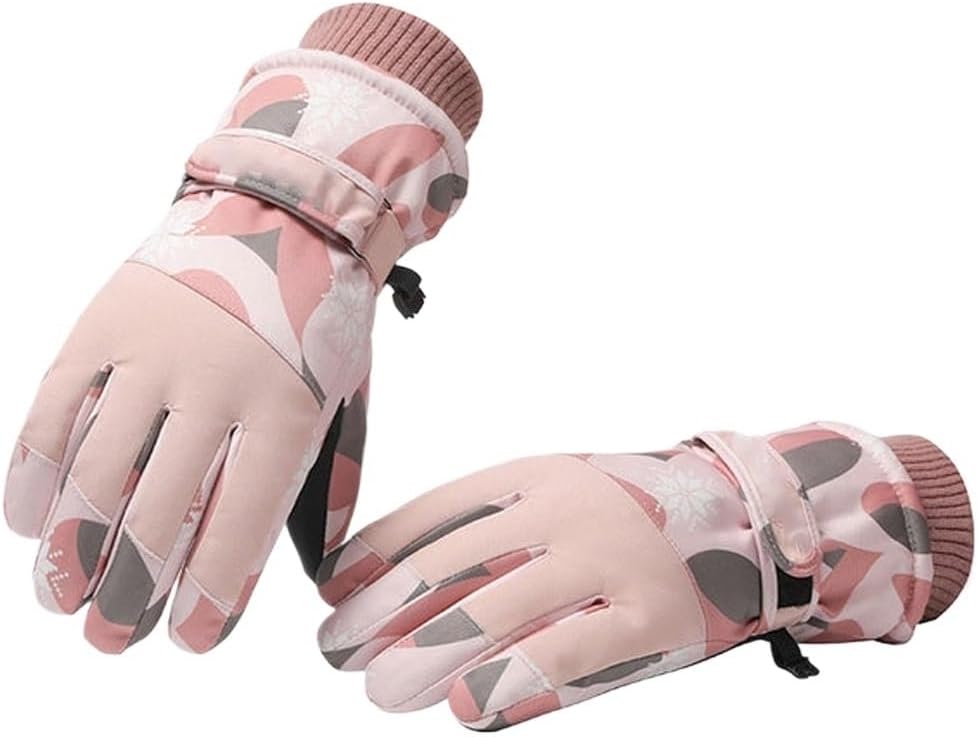 Woman Ski Glove Waterproof Winter Warm Gloves Mobile Phone Touch Screen Skiing Motorcycle Riding Snow