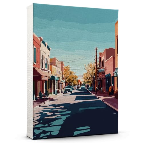 Las Vegas Poster Print, New Mexico Poster Wall Art, Las Vegas Decor Travel Poster, New Mexico Travel Gift, Housewarming Gift - 99AZ737