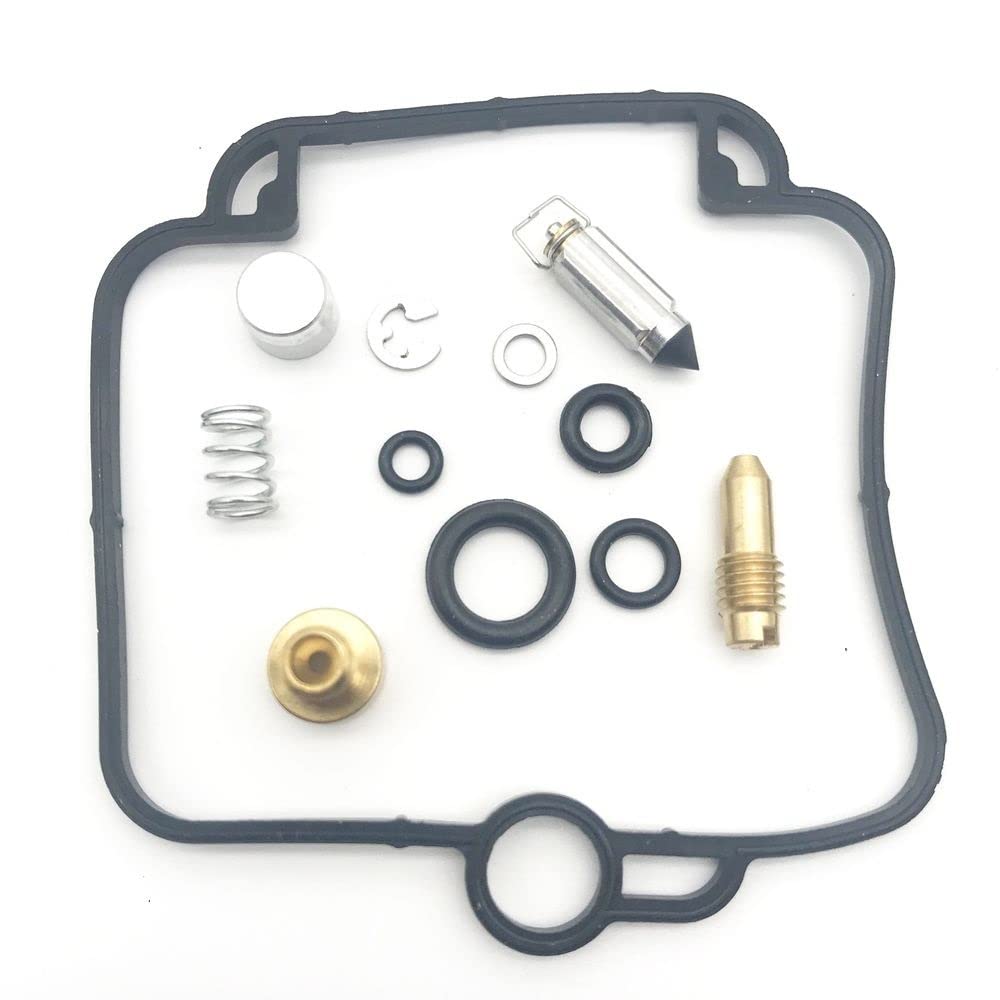 Motorcycle Carburetor Diaphragm Assy Maintenance Repair Kit Jet Needle Rebuild Parts for 400 (GSF400) GK75A Carb(1 set)