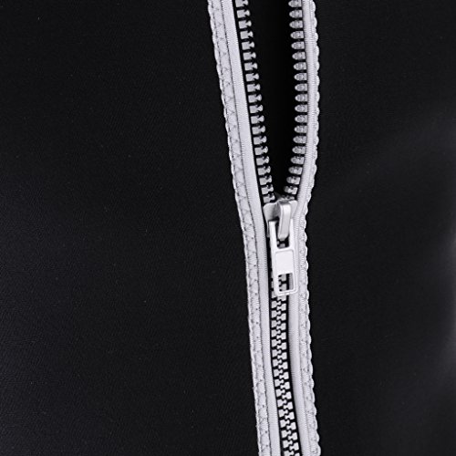 Chaleco Traje de Neopreno para Hombre, Negros, Talla XL, para Buceo y Deportes Acuáticos miniatura 2
