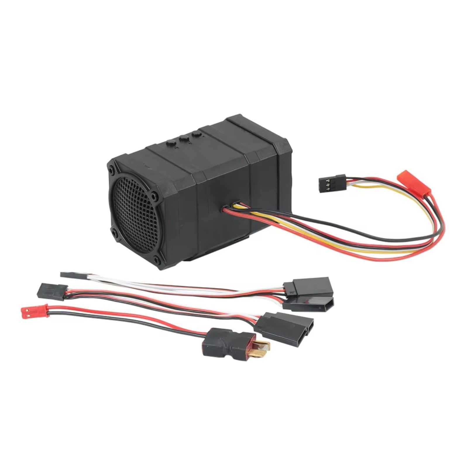 Piezas RC para TRX4 para SCX10 D90 1/10 RC Crawler Coche Remoto Simulador De Sonido De Dos Canales 10 Altavoces con Efectos De Sonido Enlace Grupo De Sonido del Motor(Size 1)