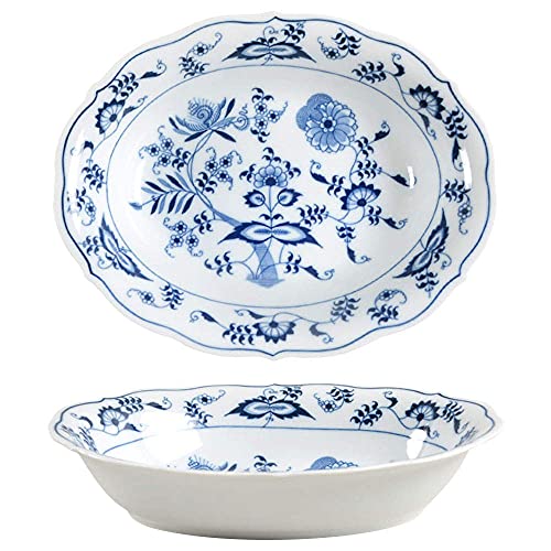 Blue Danube Oval Vegetable Bowl