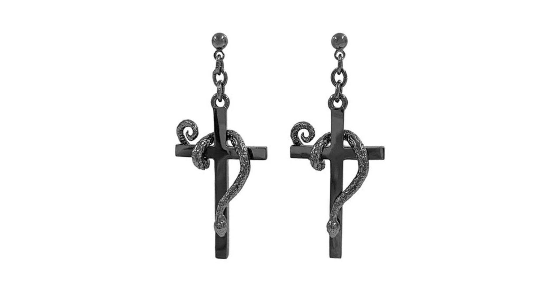【新品未使用】HYDE 蛇十字ピアス Amazon.co.jp: HYDE LIVE 2023 蛇十字ピアス snake pierce 蛇