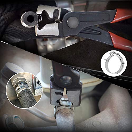 image for BETOOLL 9pc Hose Clamp Pliers, Professional Automotive with Flexible W