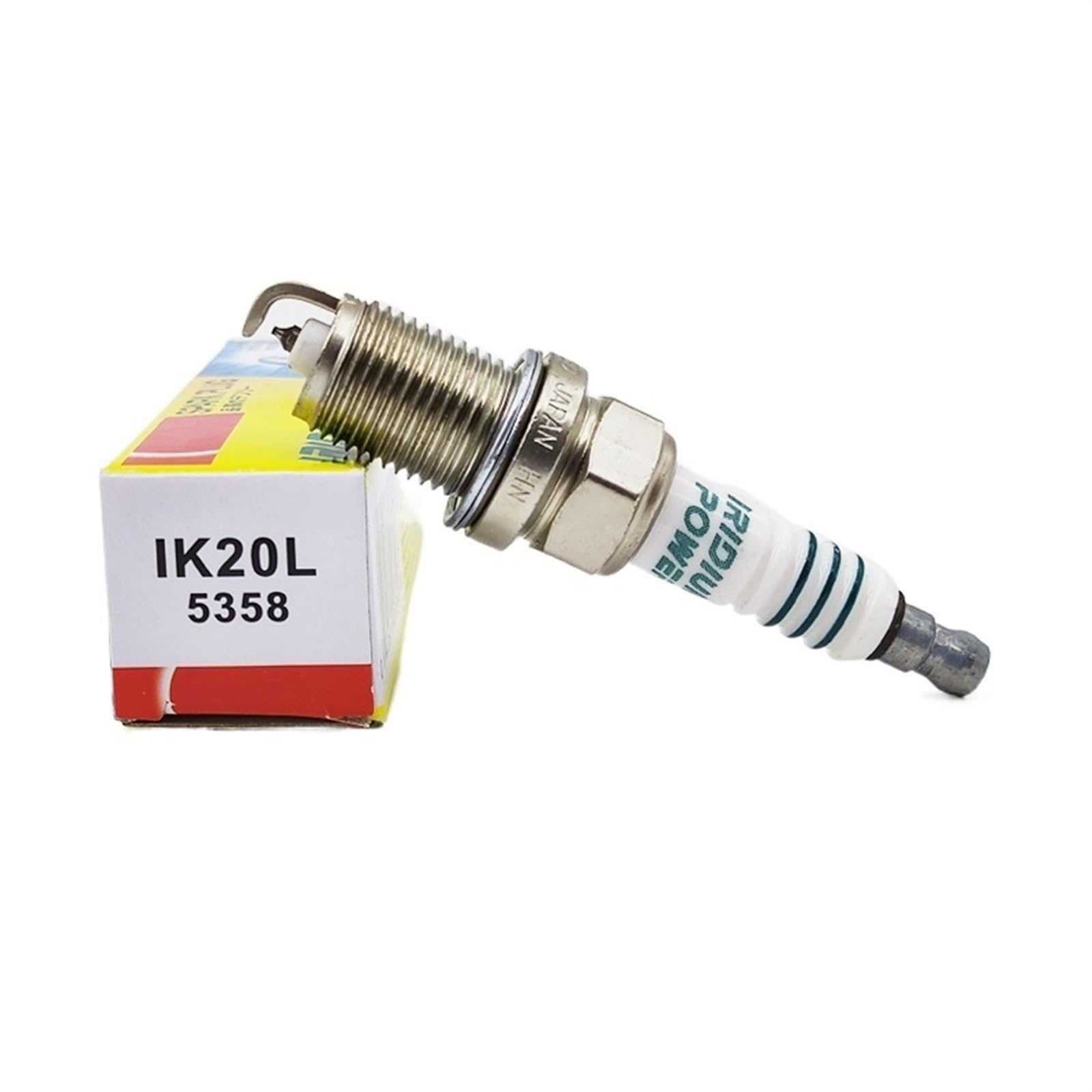 Candele di accensione per Auto 4 Pezzi Ik20l 5358 Candela di accensione all'iridio per Accord 7 8 Adatto 1.5l per VW Skoda per Passat per Fabia per Bora
