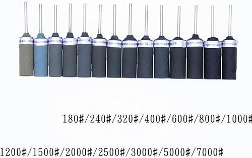 Miniatura 3 de Kit de grano de palo, 30 piezas, cabezal de papel de lija, cilíndrico, lijadora, herramientas de taladro, prensa de husillo, pulido artesanal,