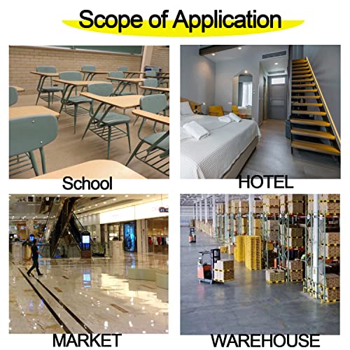 Commercial Cotton Mop,Heavy Duty Looped-End String Mop,String Mop Heads Commercial Cotton Looped End String,Wet Industrial Cleaning Mop,Industrial Dust Mop, 67 Inch Stainless Steel Pole. #TOP5