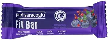 Prof Saracoglu Fit Bar - Keten Tohumlu 35g