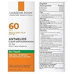 La Roche-Posay Anthelios Clear Skin Sunscreen Dry Touch SPF 60, Oil Free Sunscreen For Face, Oil Absorbing, Broad Spectrum SPF + Antioxidants, Non-Greasy, Oxybenzone Free, Travel Size - Image 2