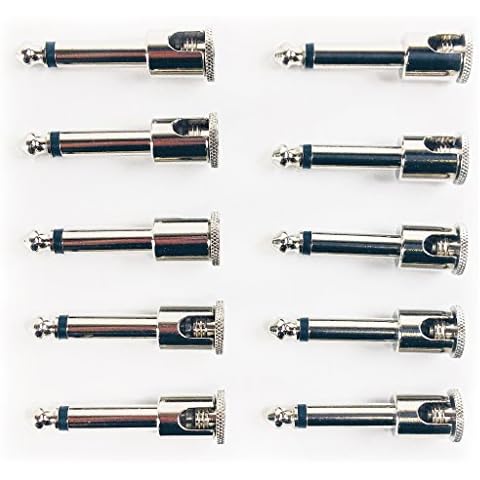 George L's .155 Plated Right Angle Plug - 10 Pack Cover