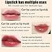 Transferproof Color Changing Lipstick, Gold Crystal Ph Lipstick Color Changing, Clear Lip stick That Changes Color, Hydrating Non-Sticky for Women,Vivid Color, Long Lasting Moisturizing Lip Glow