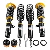 JDMSPEED New Coilover Suspension Kits Gold Adj Height Replacement For BMW 3-Series E92 E91 E90 2006-2013