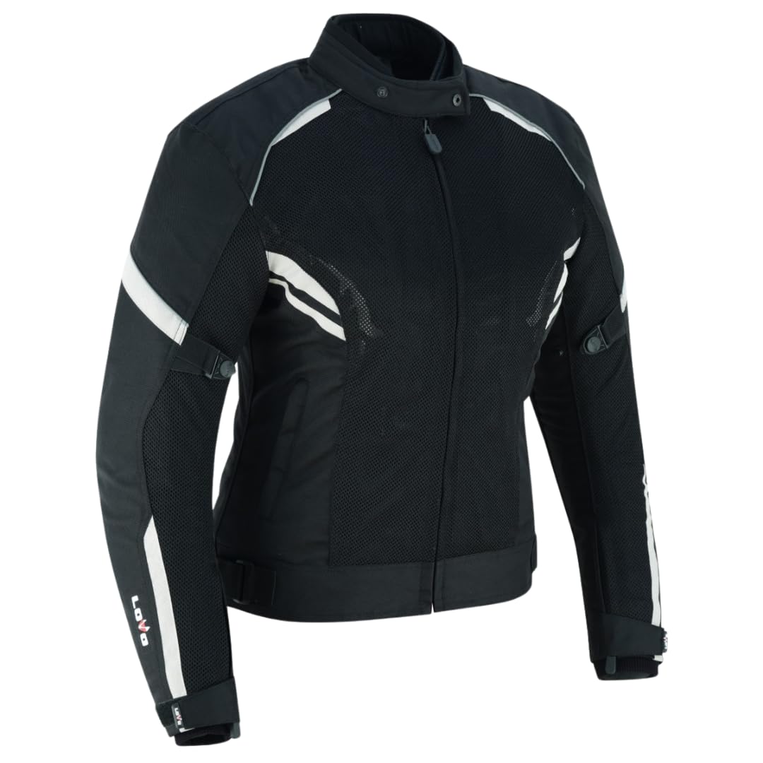 LOVO Chaqueta perforada tricapa de verano para moto Mujer