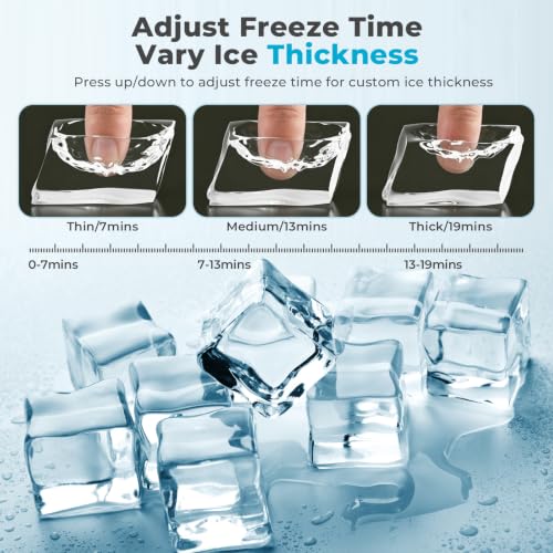 Fabricadora de hielo Electactic de mostrador HZB-12F miniatura 3