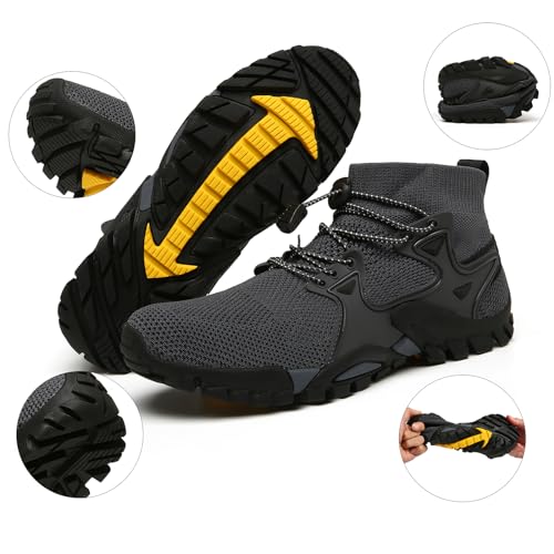 Cliont Water Shoes Men Women Outdoor Aqua Shoes for Hiking Trekking Climbing Shoes3