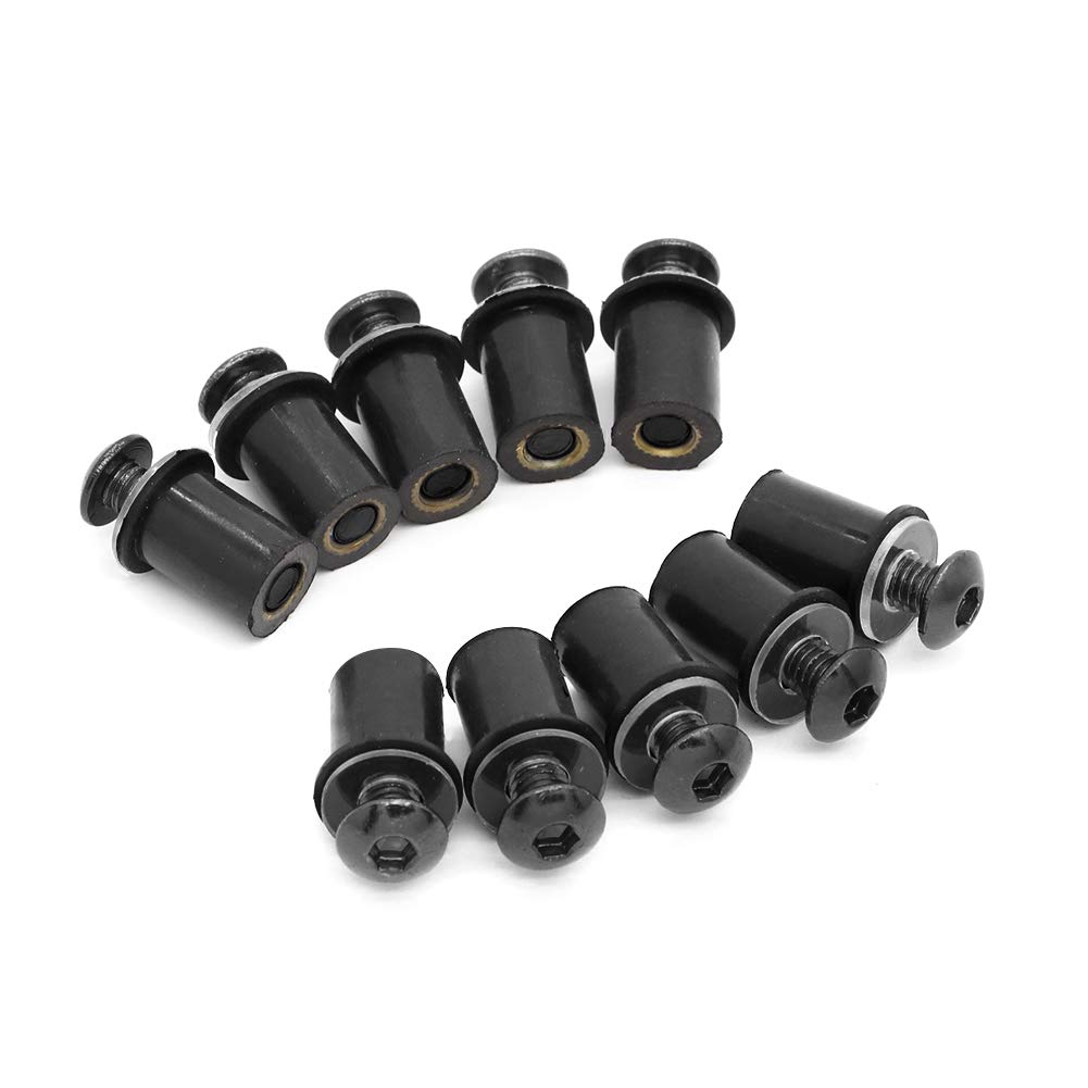 Amazon | ALPHA RIDER 汎用 10個セット M5 5mm スクリーンボルト