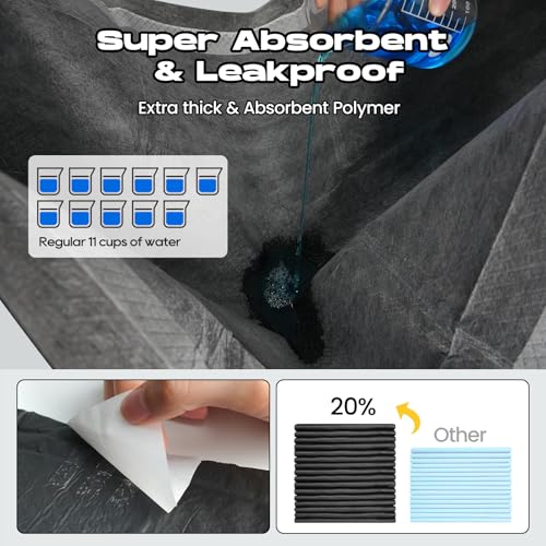 Image of Dog Pee Pads for Dogs Extra Large 31 inchx47 inch Count with Tabs