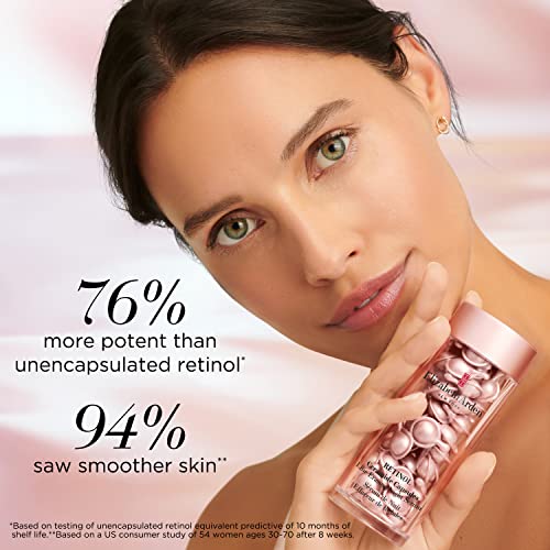 Elizabeth Arden Retinol Ceramide Capsule Serum, Night Skin Care, Fine Line and Wrinkle Erasing Face Serum, 30 Count - Image 5